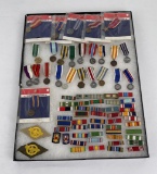 Miniature US Military Medals Ribbon Bars