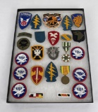 Collection of WW2 Vietnam War Patches