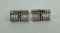 Chinese Sterling Silver Abacus Cufflinks