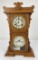 Antique Waterbury Double Dial Calendar Clock