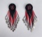 American Indian Made Beaded Earrings