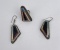 Henry Rosetta Santo Domingo Tewa Ring Earrings