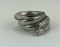 1960s Costume Jewelry Snake Coil Bracelet