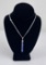 Lapis Lazuli Spire Sterling Silver Necklace