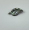 Taxco Mexico Sterling Silver Abalone Brooch Pin