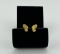 Alaskan Gold Miners Gold Nugget Earrings