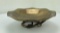 Meji Period Japanese Bronze Water Lily Bowl