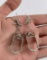 Sterling Silver Cowboy Boot Horse Bit Earrings