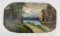 Antique Glacier Park Tourist Plein Air Painting