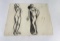 Frederick Kress Drawing Nude Study California