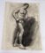 Frederick Kress Drawing Nude Study California