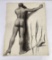 Frederick Kress Drawing Nude Study California