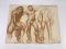 Frederick Kress Drawing Nude Study California