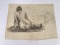 Frederick Kress Drawing Nude Study California