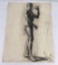 Frederick Kress Drawing Nude Study California