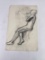 Frederick Kress Drawing Nude Study California