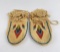 Montana Kootenai Indian Beaded Moccasins