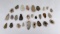 Collection of Indian Arrowheads