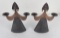 Russian Gypsy Dancer Candlesticks