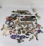 Collection of Vintage Costume Jewelry