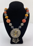 Tekke Turkoman Amber Bead Necklace