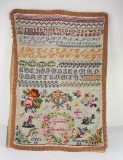 1895 European School Sampler