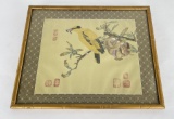 Antique Chinese Print on Silk