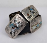 Benjamin Bencenti Storyteller Navajo Concho Belt