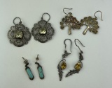 Collection of Sterling Silver Earrings