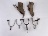 Group of Antique Single Cowboy Spurs