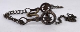 Antique Texas Cowboy Horse Bit Snake Chains