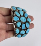 Large Navajo Turquoise Bracelet