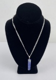 Lapis Lazuli Sterling Silver Necklace