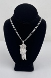 Sterling Silver Saint Jude the Apostle Necklace