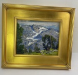 Taylor Lynde Montana Painting Beartooth Ridge