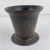 Antique Cast Iron Apothecary Mortar