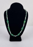 Apple Green Jade Necklace