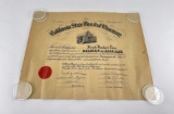 California State Board of Pharmacy License