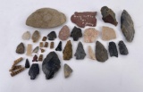 Group of Montana Indian Stone Artifacts