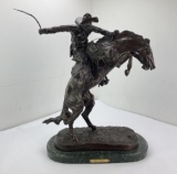 Bronco Buster Frederic Remington Bronze