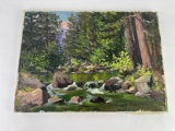 Frederick Kress Painting Lake Tahoe California