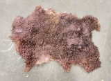 Cowboy Purple Angora Wool Chap Repair Material