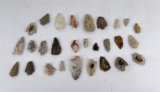 Collection of Indian Arrowheads