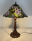 Modern Tiffany Style Stained Glass Lamp