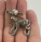 Taxco Mexico Sterling Silver Cow Brooch Pin