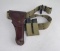 WW2 US Army Web Pistol Belt