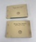 Lot of WW2 Message Books w/ Pigeon Paper M-210-A