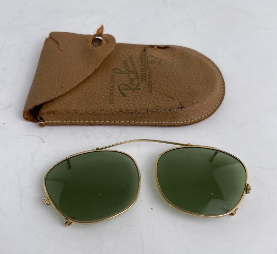 Vintage Ray Ban Sunglasses Clip On