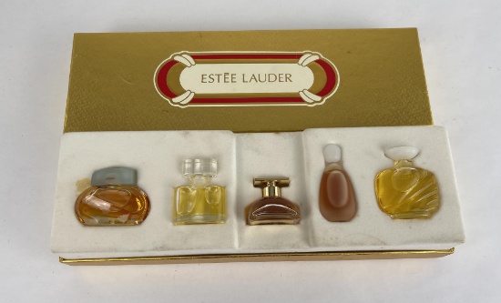 Vintage Estee Lauder Perfume Bottle Set