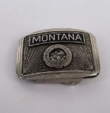Antique Montana State College Dillon Belt Buckle